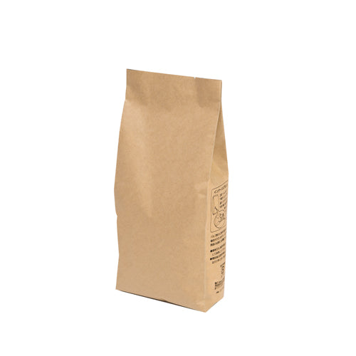インナーバルブ付２００ｇ用ガゼット袋 茶クラフト