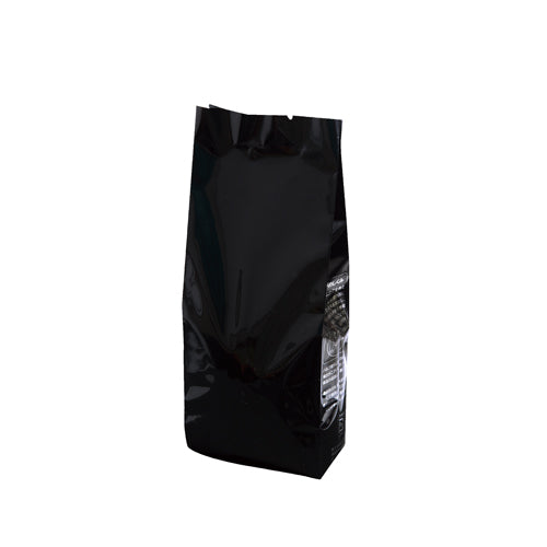 インナーバルブ付２００ｇ用ガゼット袋 マット黒